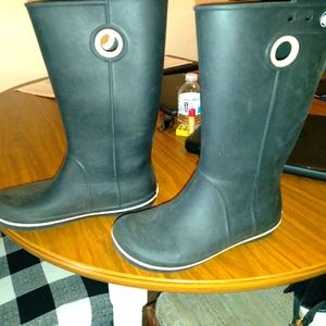 Kids crocs rain boots